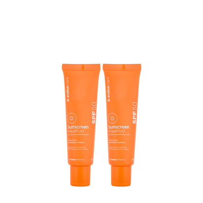 Avalon care Sunscren Spf50 Aqua Fluid 50Ml 1+1Offer