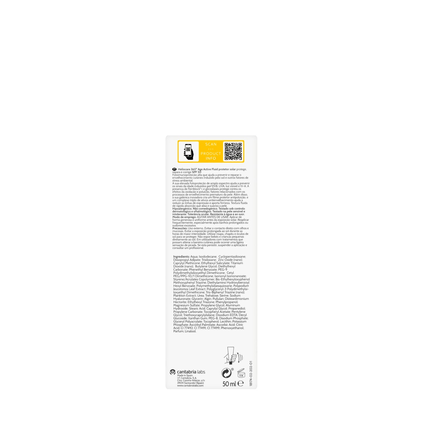 Heliocare Spf 50 Age Active Fluid 50 Ml