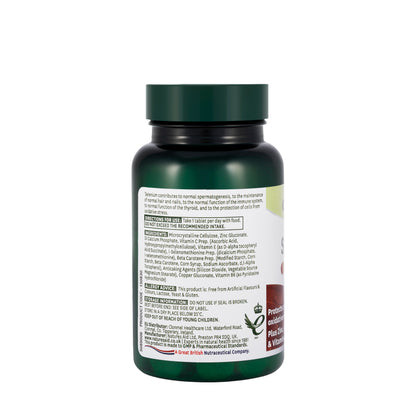 Natures Aid Selenium Elemental 200mcg 90 Tablet