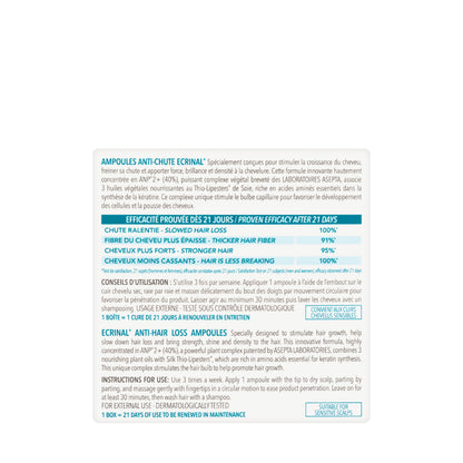 Ecrinal ANP 2+ Intensive Hair Care Anti-Hair Loss Ampoules (10 x 5 Ml)