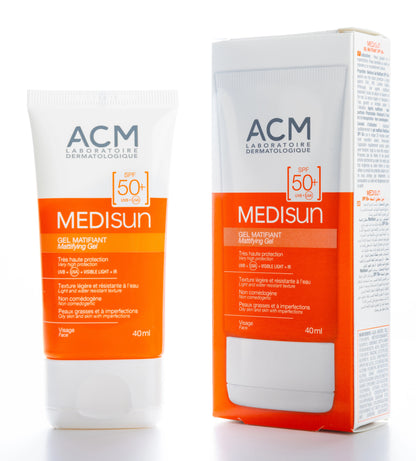 ACM Medisun Mattifying Spf50+ Gel 40Ml 1+1Offer
