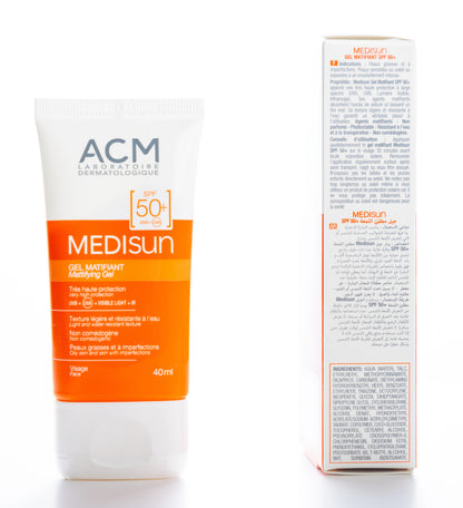 ACM Medisun Mattifying Spf50+ Gel 40Ml 1+1Offer