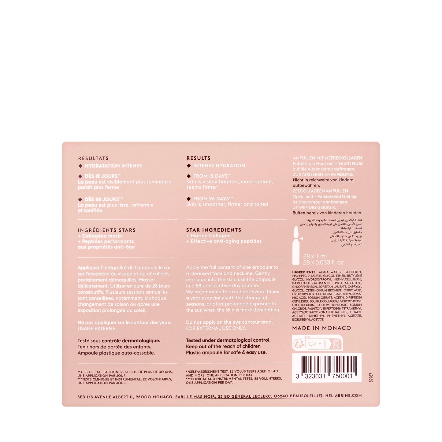 Heliabrine Marine Collagen Ampoule 28X1 Ml