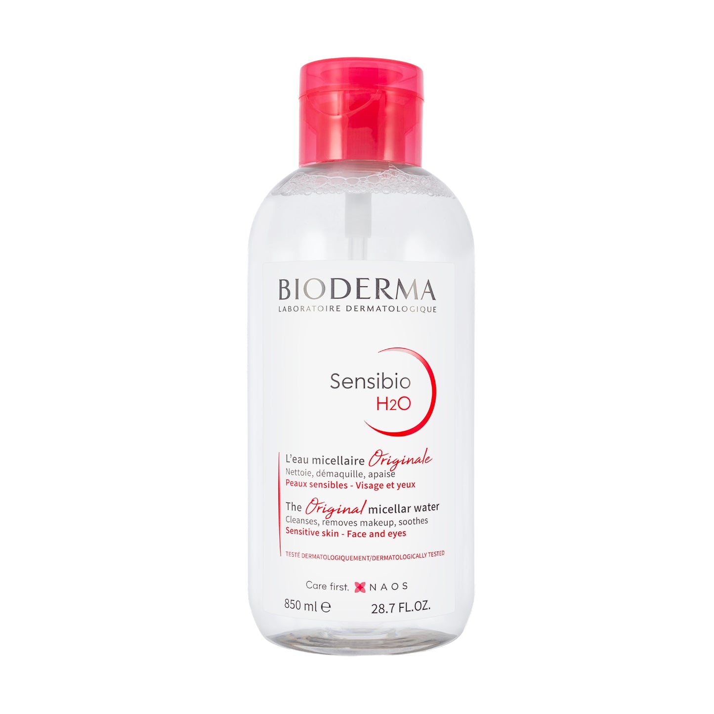 Bioderma Sensibio H2O Pump 850 Ml  (Save 30%) Offer