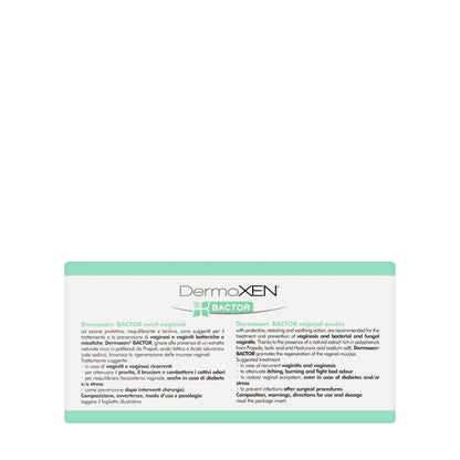 Dermoxen Bactor Vaginal Ovules 7pieces
