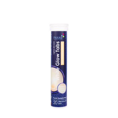Paxas White Glow Tabs 20 Effervescent Tablets 