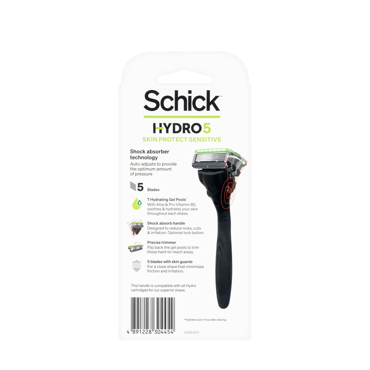 Schick Hydro 5 Skin Protect Sensitive Razor Kit
