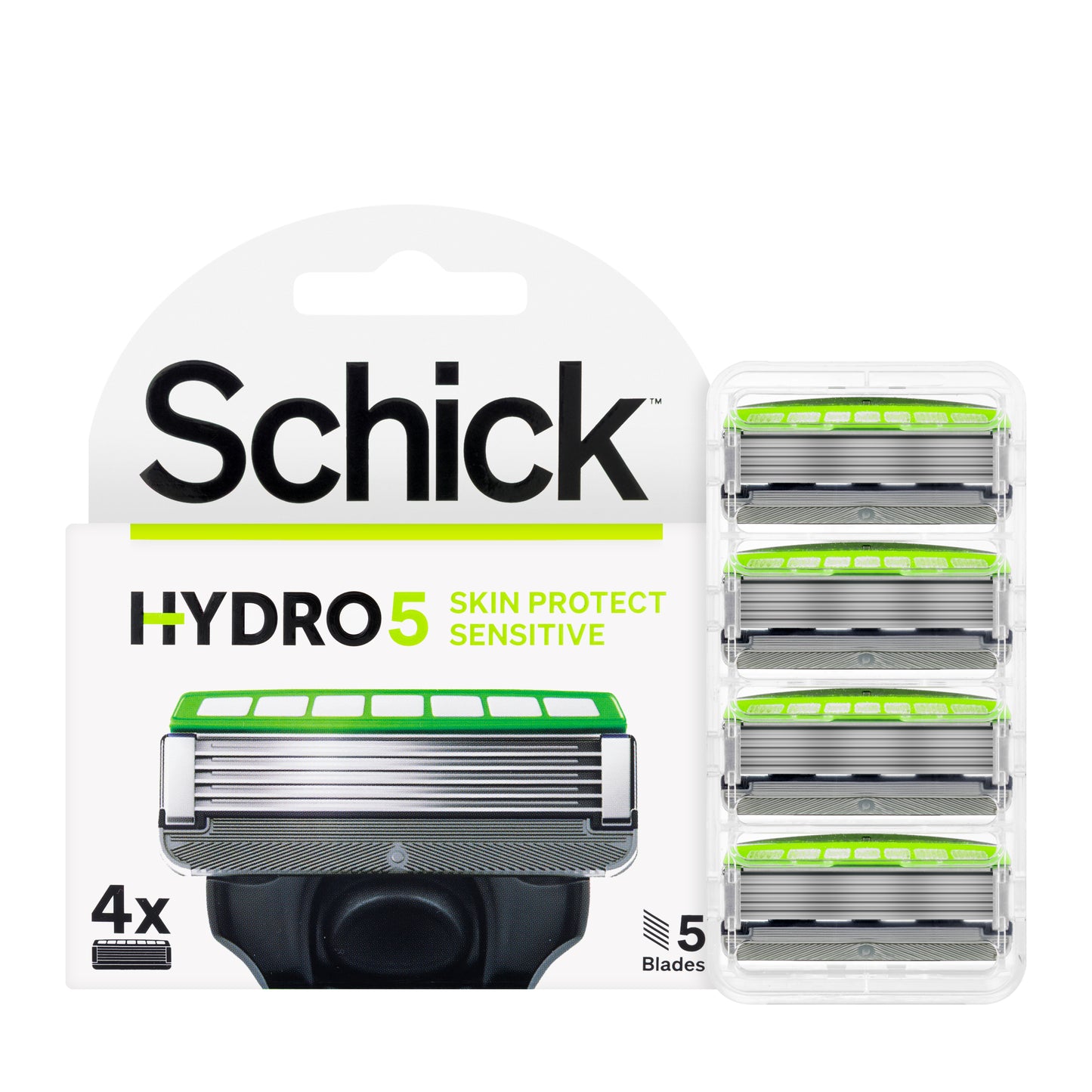 Schick Hydro 5 Skin Protect Sensitive Refill 4 Pieces