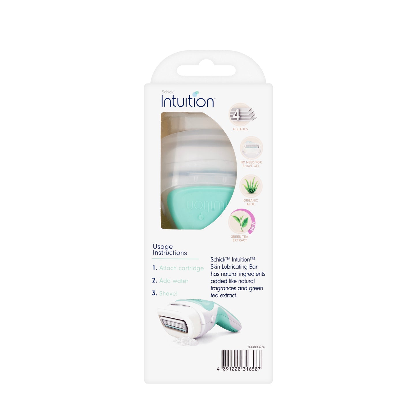 Schick Intuition Sensitive Care Razor Kit