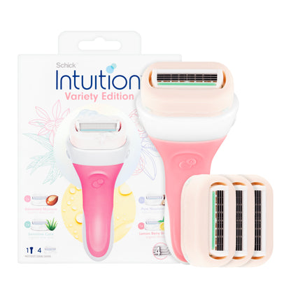 Schick Intuition Variety Razor Kit Pink/Green