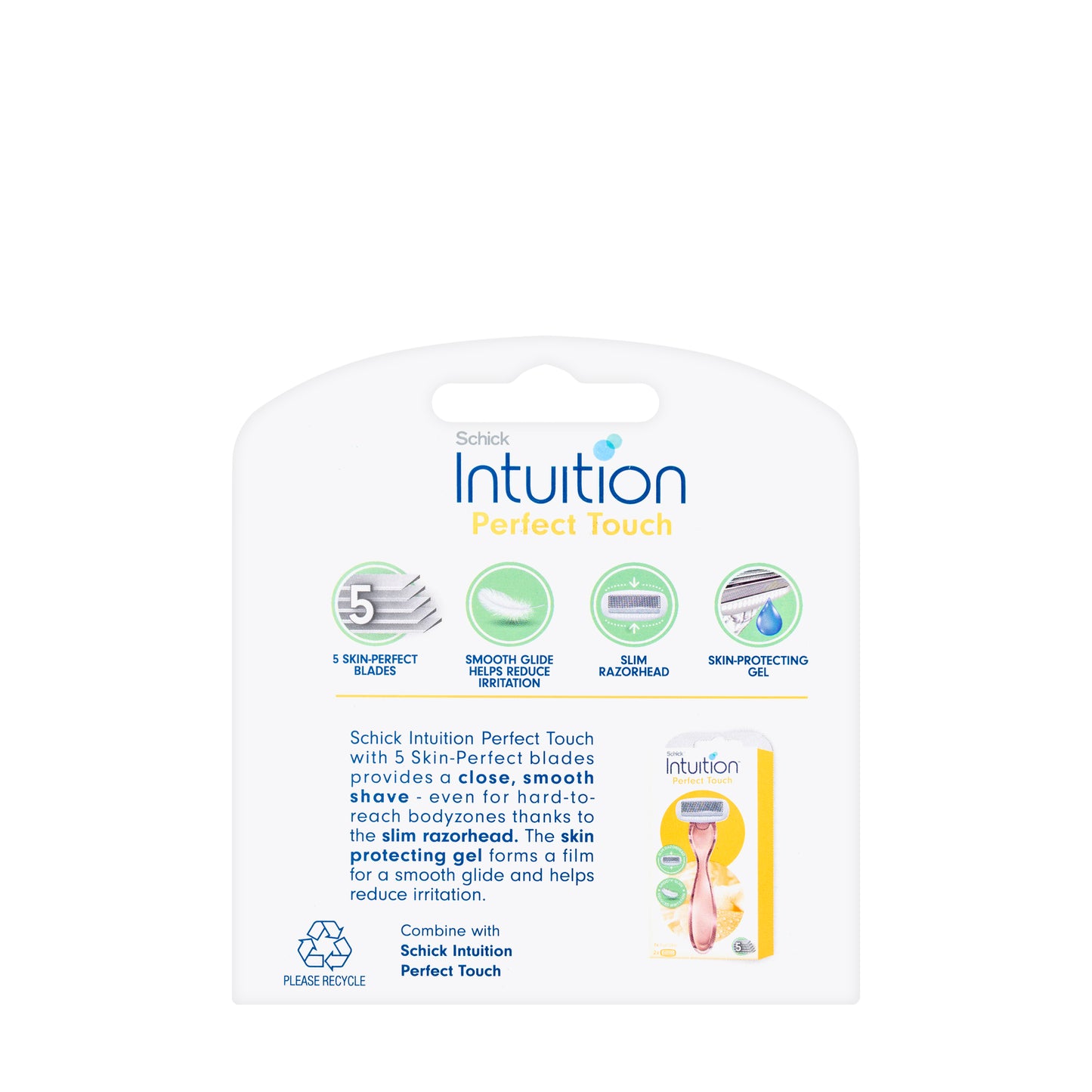 Schick Intuition Perfect Touch Refill 4 Pieces