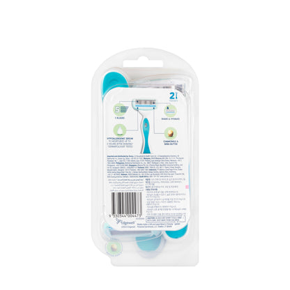 Schick Intuition HydroSilk 5 Sensitive Care 2 Razors
