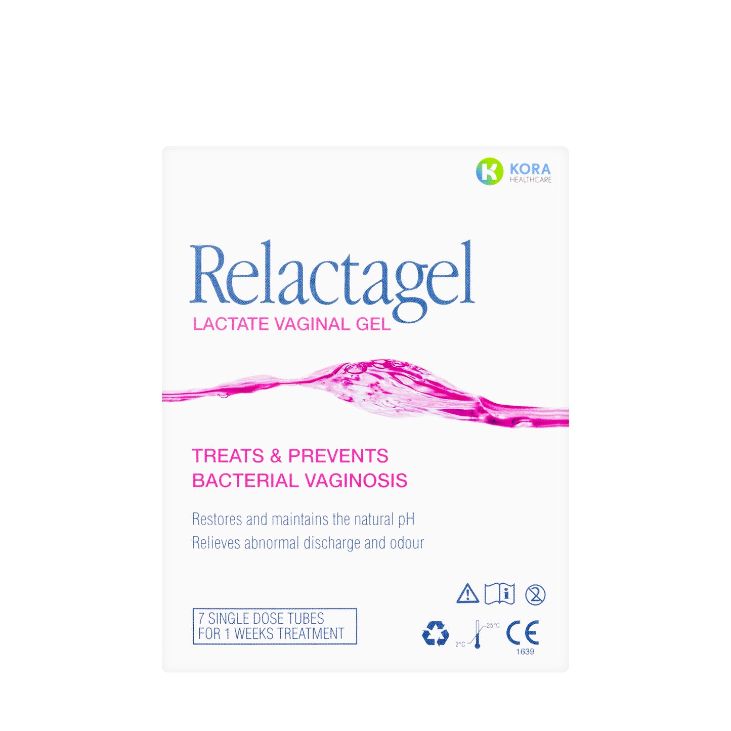 Relactagel Lactate Vaginal Gel 7 x 5 Ml Tubes