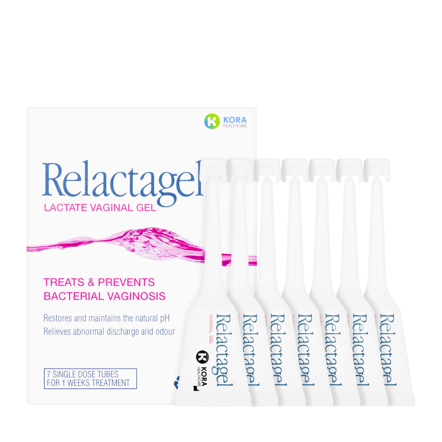 Relactagel Lactate Vaginal Gel 7 x 5 Ml Tubes