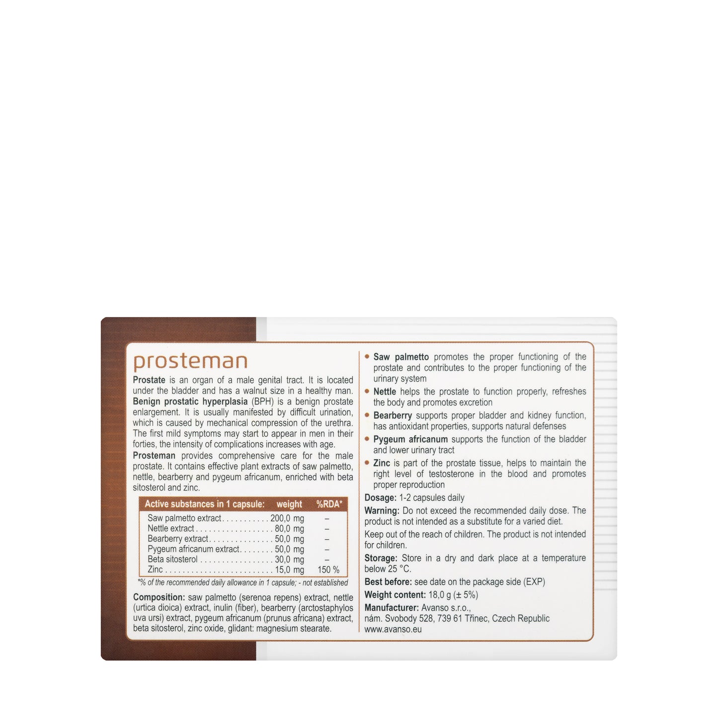 Prosteman 30 Capsules