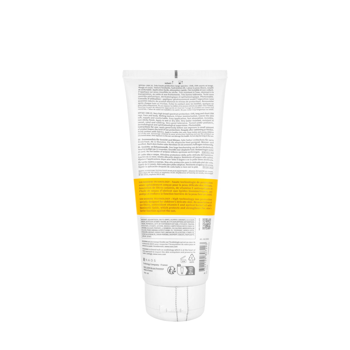 Bioderma Photoderm Pediatrics  SPF50+ Lait(milk) 200 Ml