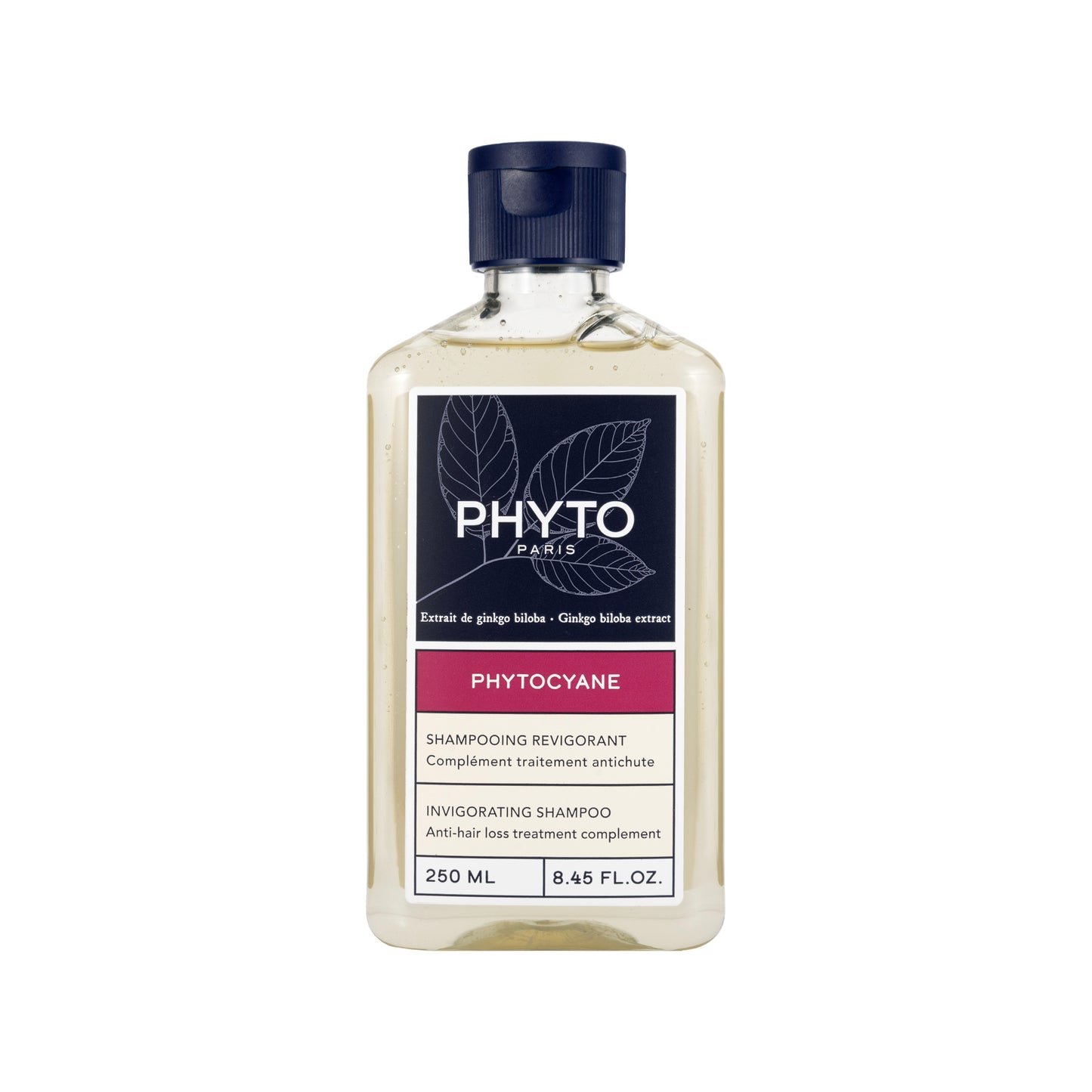 Phyto New Cyane Women Invigorating Shampoo 250 ml (Pink)