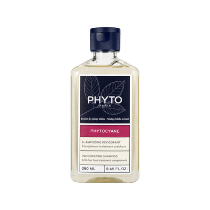 Phyto New Cyane Women Invigorating Shampoo 250 ml (Pink)
