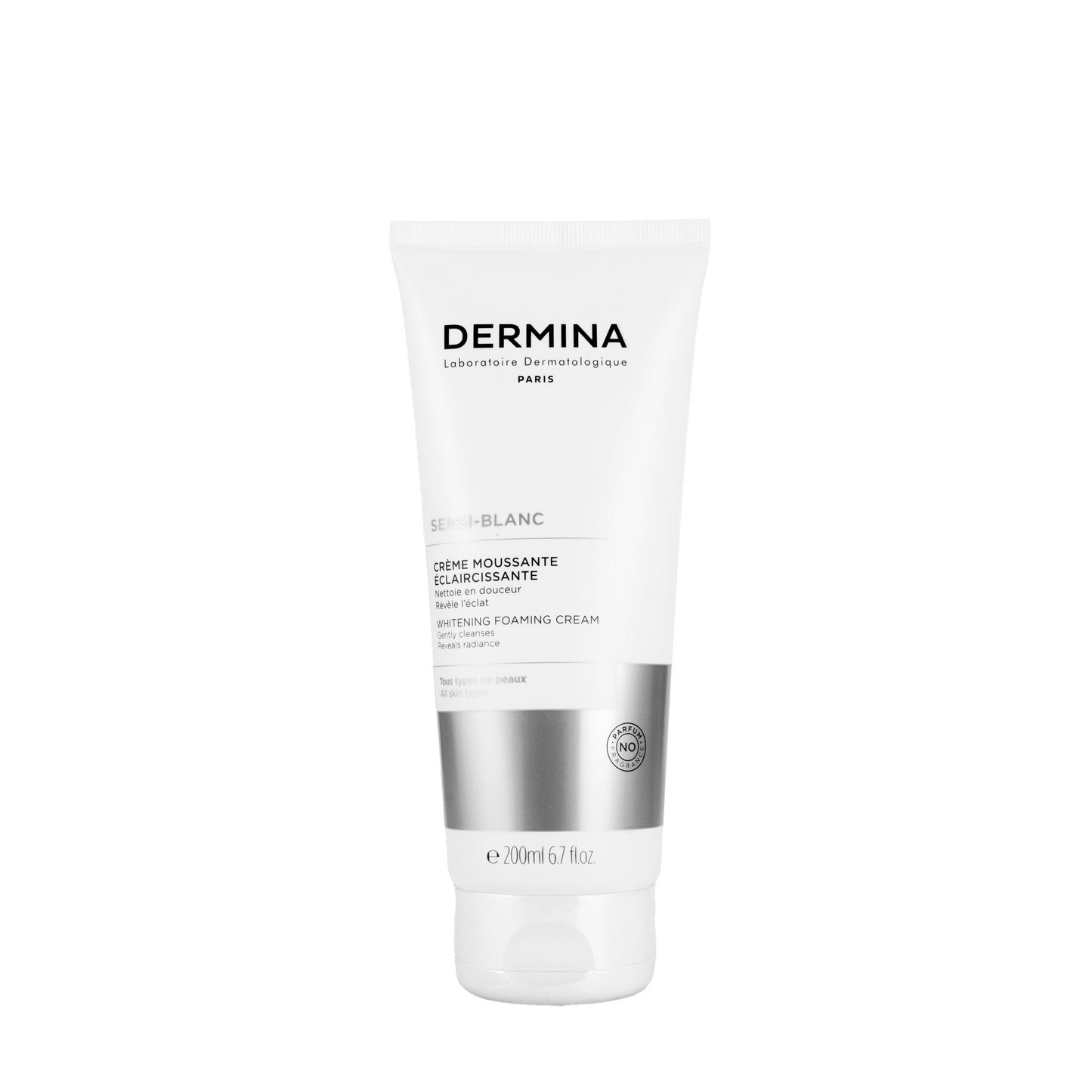Dermina Sensi Blanc Whitening Foaming Cream 200 Ml