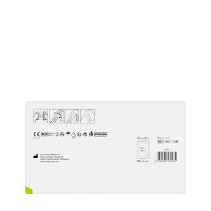 Hartmann Cosmopor Silicone 15X8Cm 10 Pieces