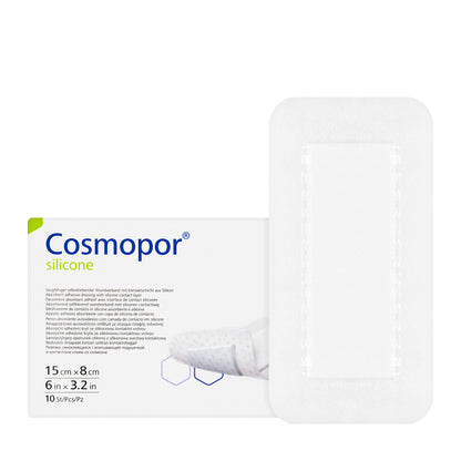 Hartmann Cosmopor Silicone 15X8Cm 10 Pieces