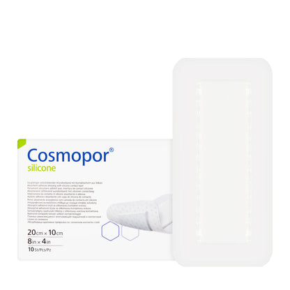 Hartmann Cosmopor Silicone 20X10Cm 10 Pieces