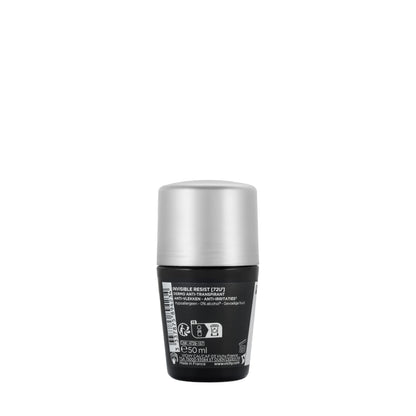 Vichy Invisible Deodorant  Roll-On Men 72H 50 ml (Black)