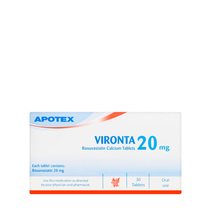 Vironta 20Mg 30 Tablets
