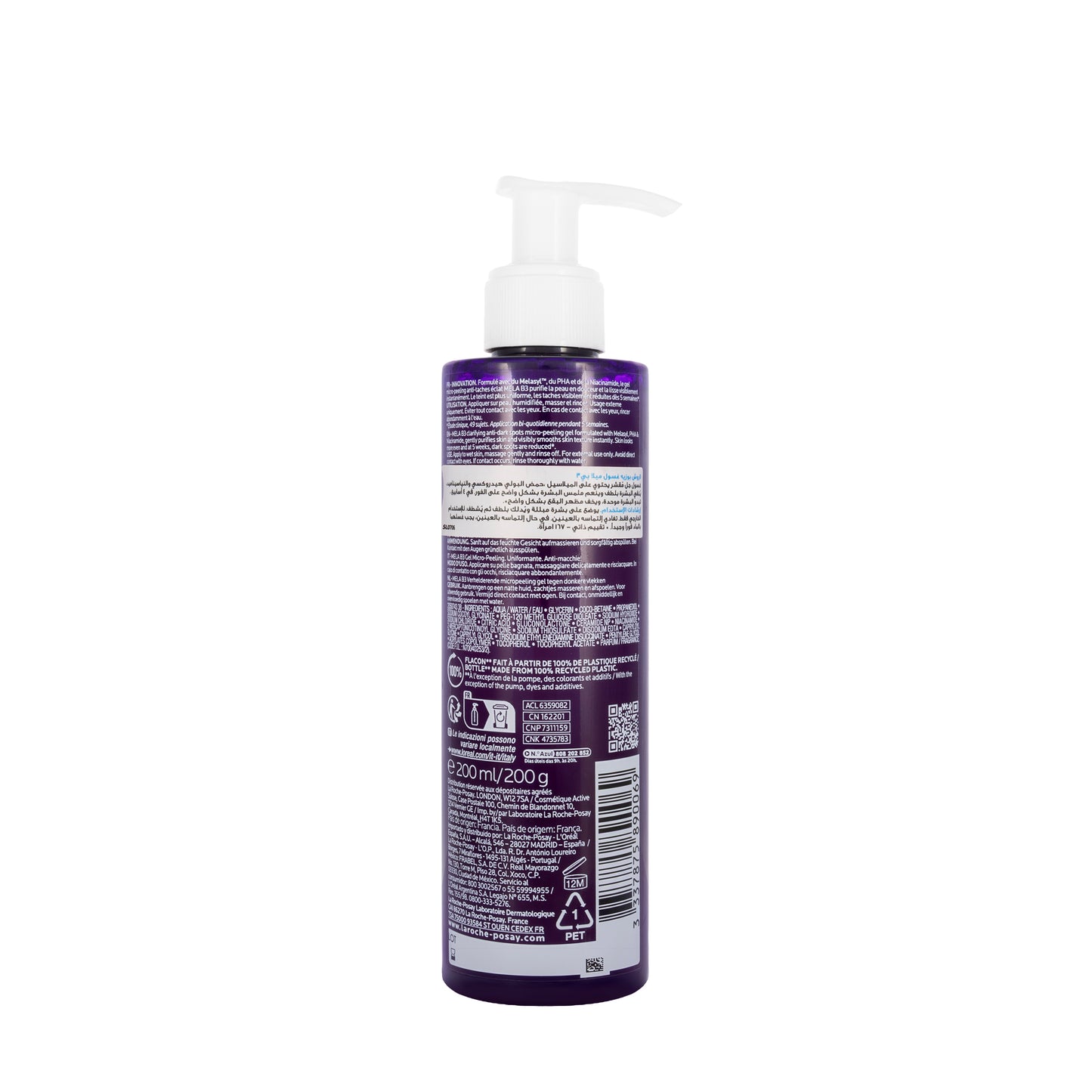 La Roche-Posay Mela B3 Micro Peeling Gel Cleanser 200 Ml