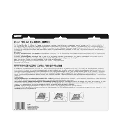 Ezy Dose Pill Planner Weekly 67124