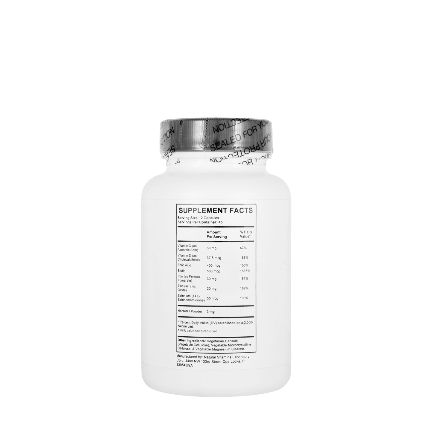 Skin Care Hair Aid 60 Capsules