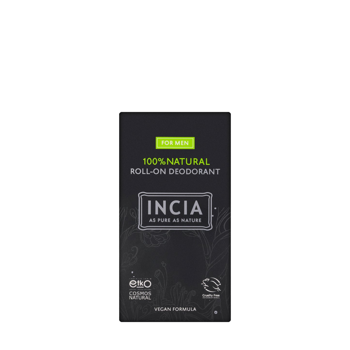 Incia Natural Deodorant Roll Men 50 Ml