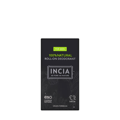 Incia Natural Deodorant Roll Men 50 Ml