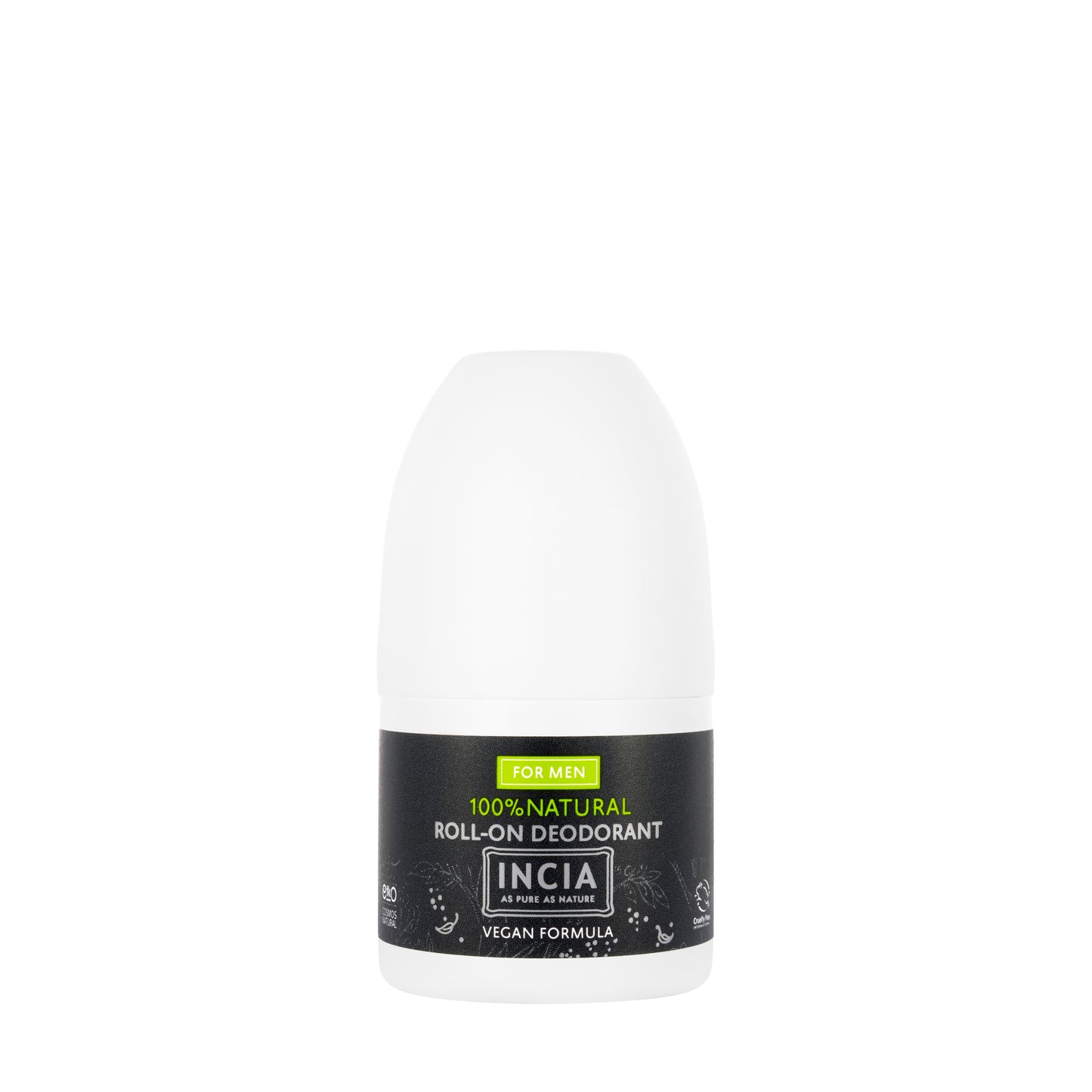 Incia Natural Deodorant Roll Men 50 Ml