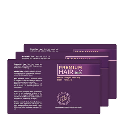 Premium Hair Shots Complete Course 30X25 ml