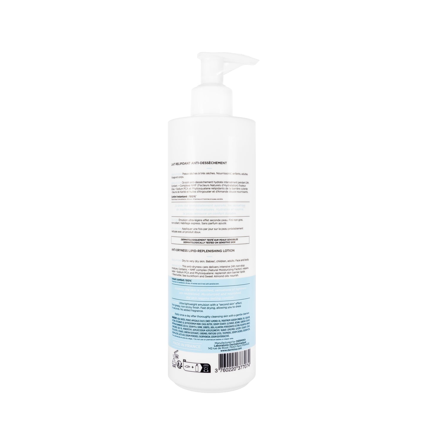 Dermina Atolina Anti Dryness Lipid-Replenishing Lotion 400 Ml