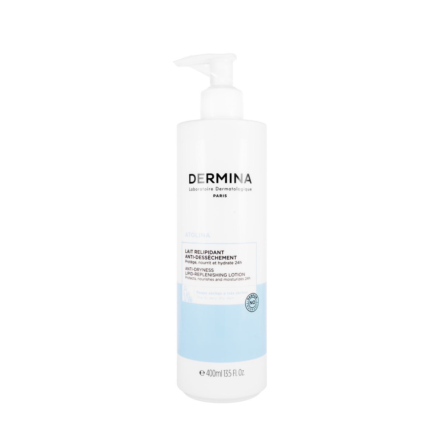 Dermina Atolina Anti Dryness Lipid-Replenishing Lotion 400 Ml