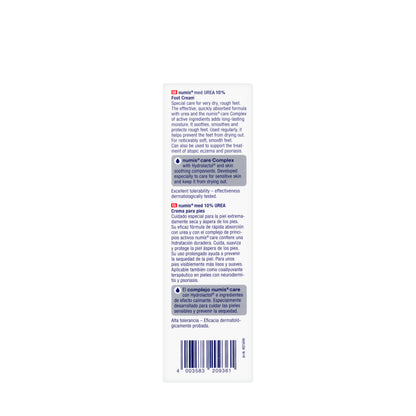Numis med Urea 10% Foot Cream 100 Ml