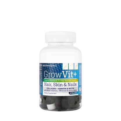 Grow Vit+ Hair,Skin&Nails 60 Gummies
