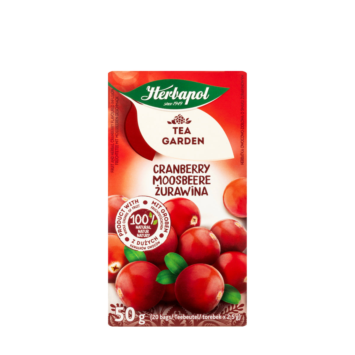 Herbapol Cranberry Fruit Tea 20Bags