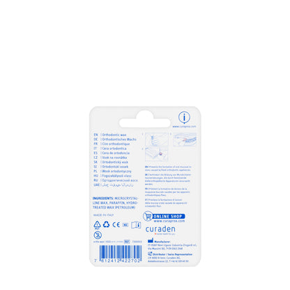 Curaprox Ortho Wax Strips