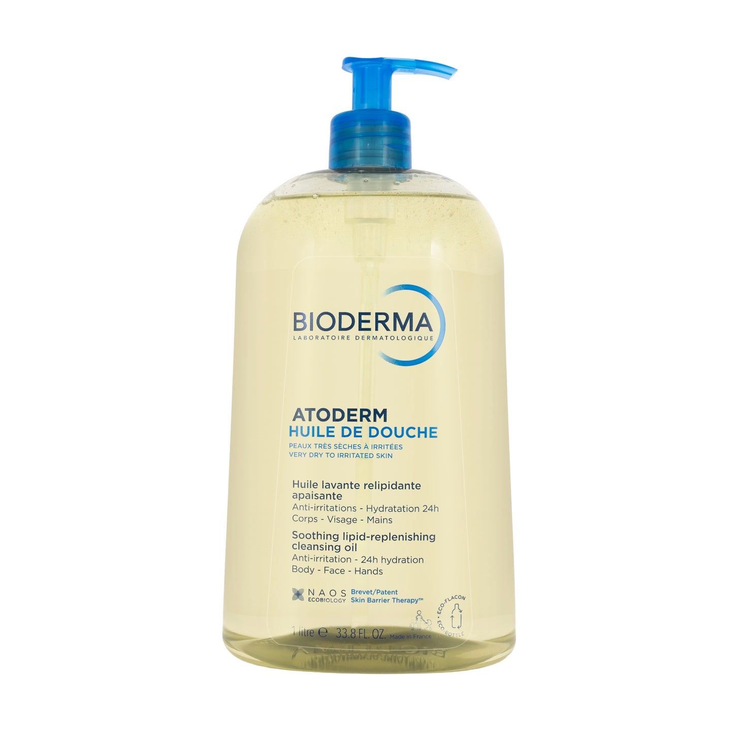 Bioderma Atoderm Huile de Douche Ultra-Nourishing Anti-Irritation Cleansing Oil 1 Litre