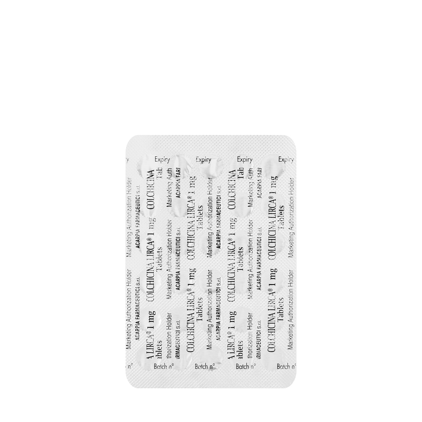 Colchicina Lirca 1Mg 30 Tablets