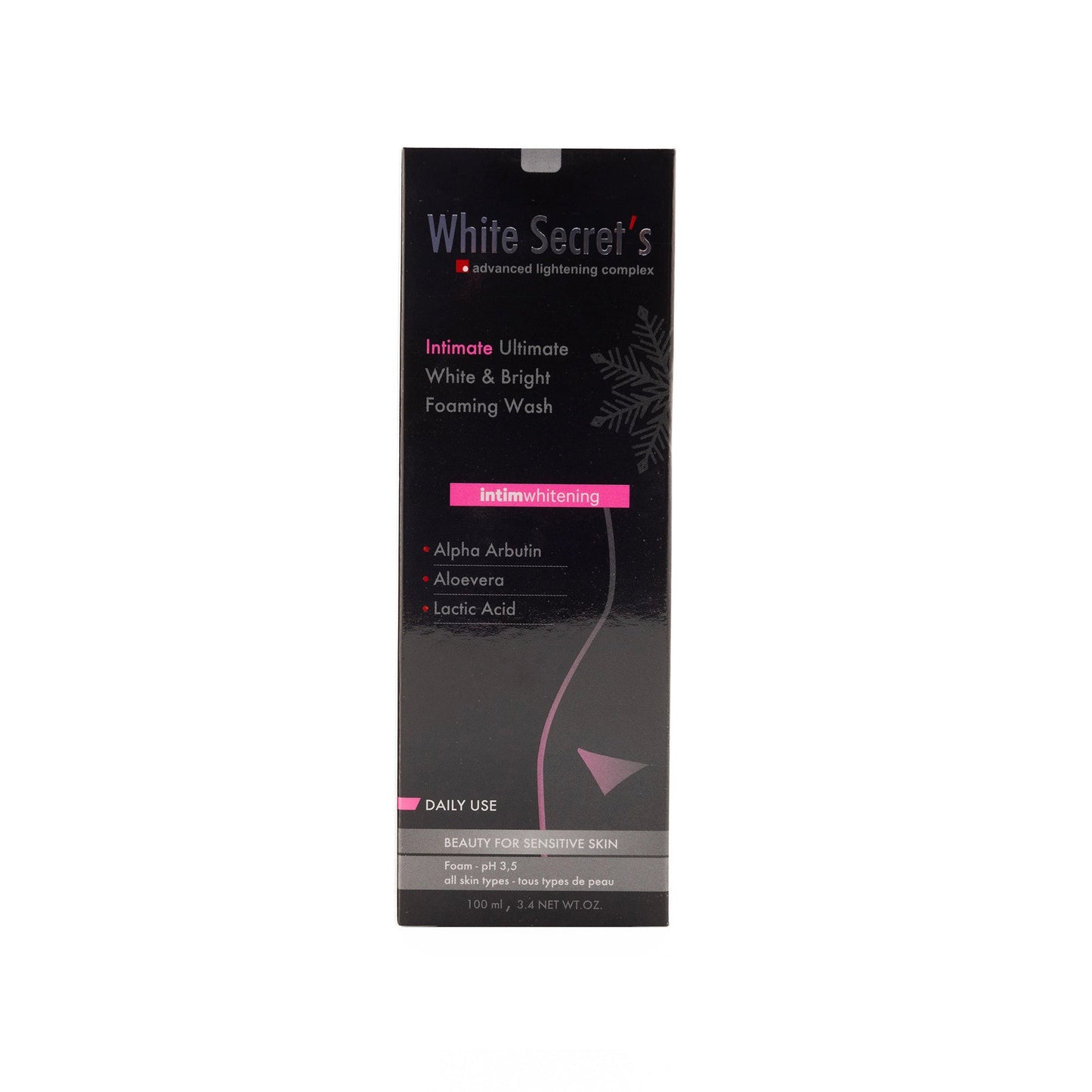 White Secrets White And Bright Intimate Foam Wash 100 Ml