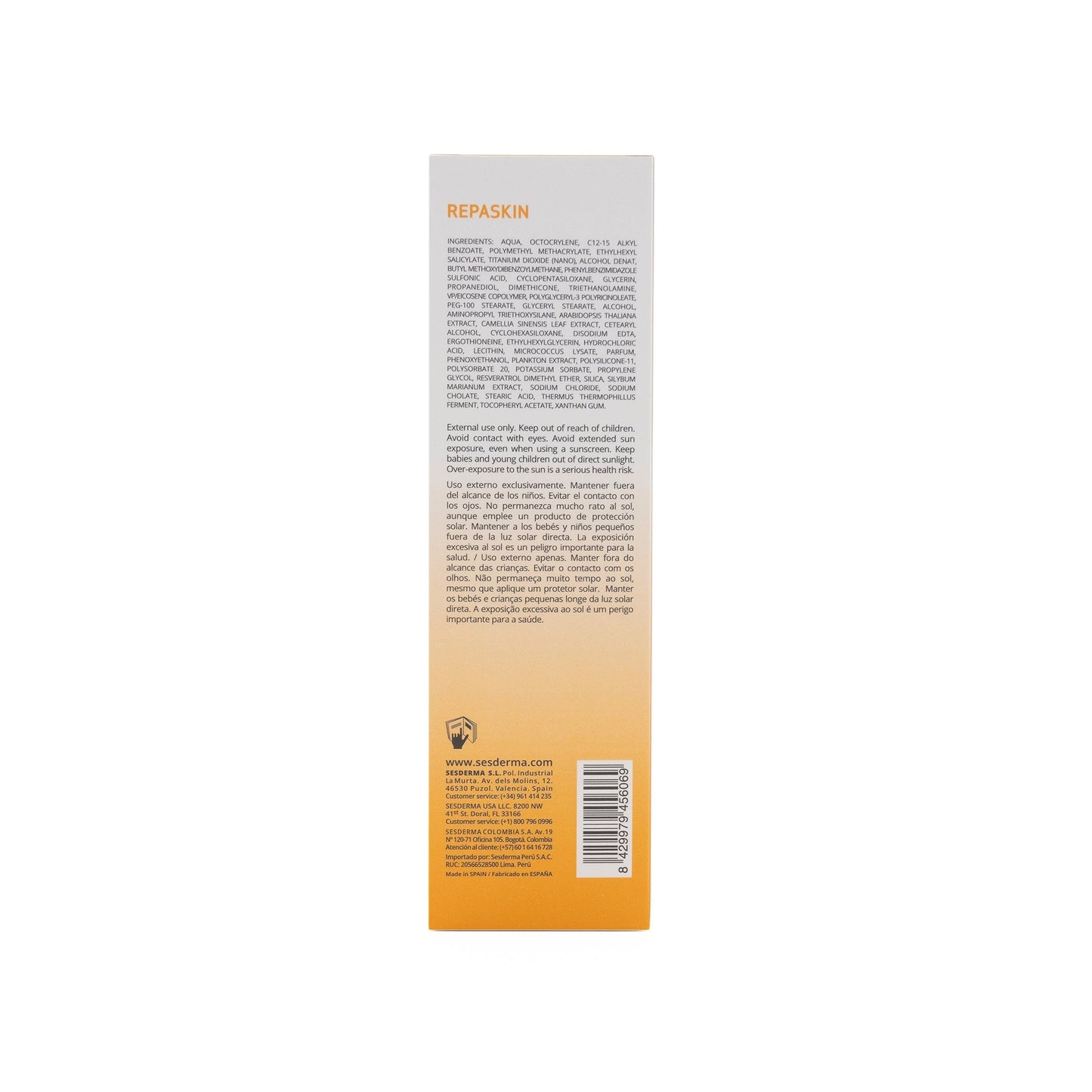 Sesderma Repaskin SPF 50+ Dry Touch Cream 50 ml