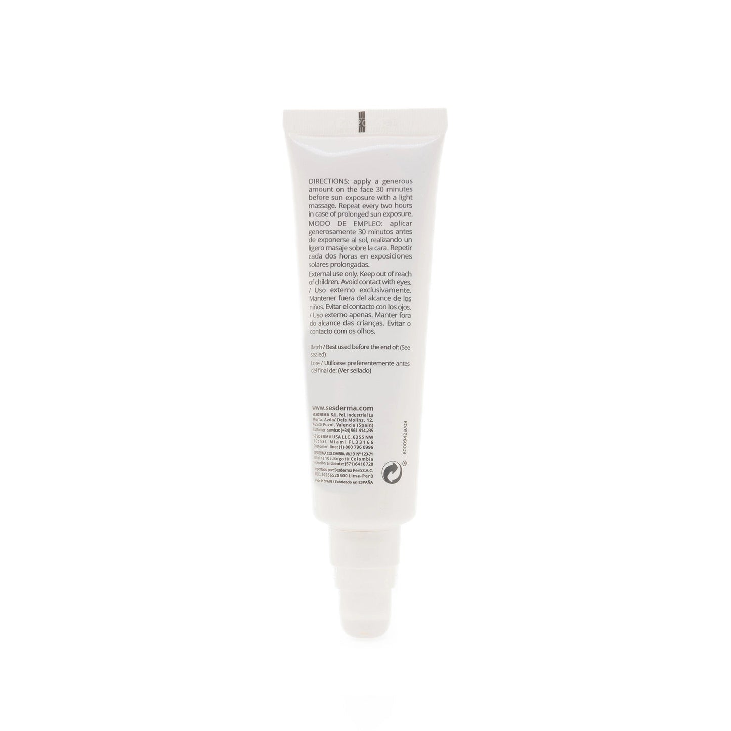 Sesderma Repaskin SPF 50+ Dry Touch Cream 50 ml