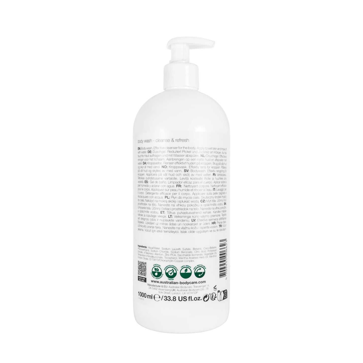 ABC Body Wash 1000Ml