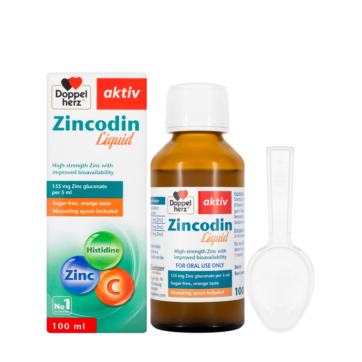 Doppelherz Aktiv Zincodin  Liquid 100 ml