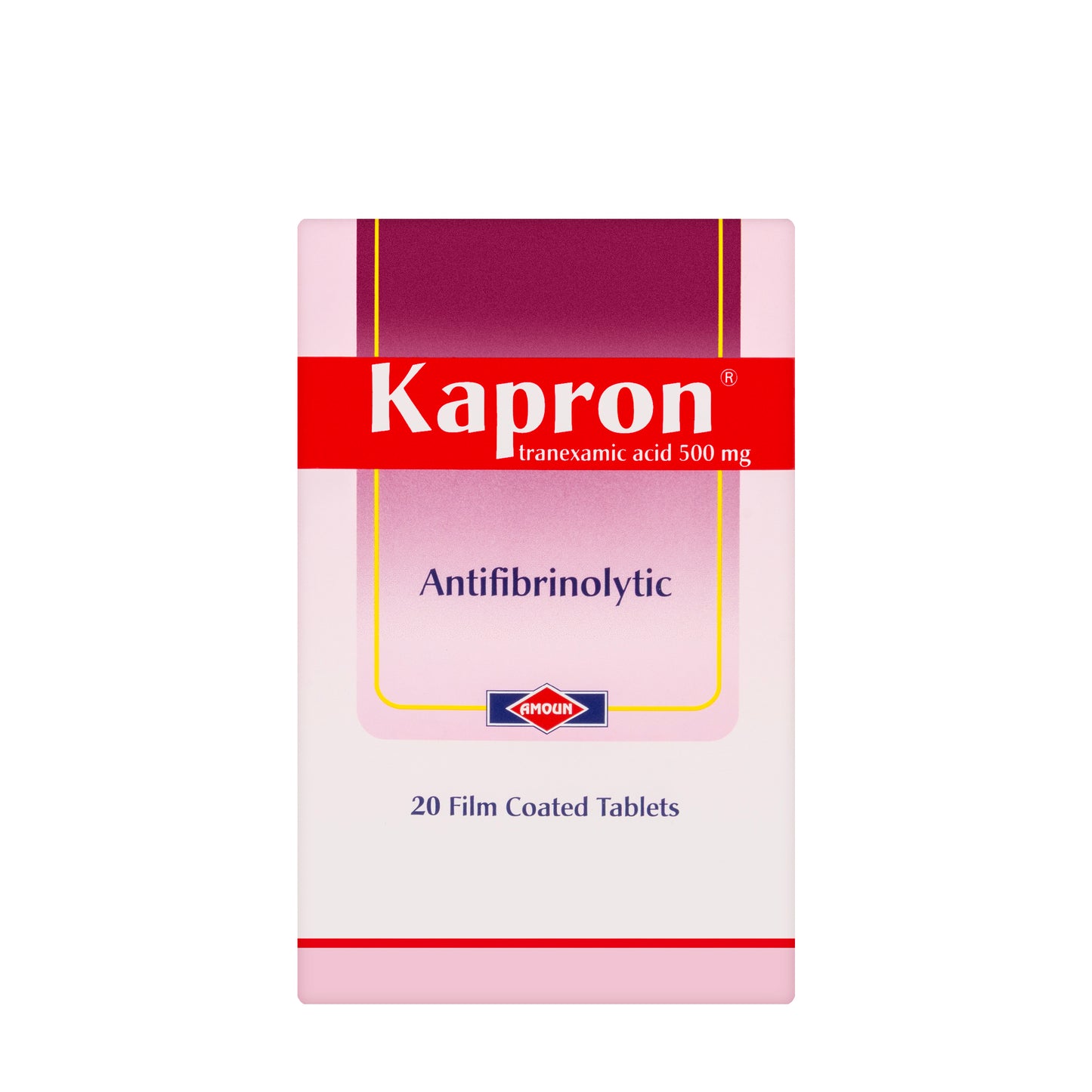 Kapron 500Mg 20 Tablets