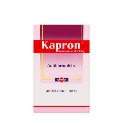 Kapron 500Mg 20 Tablets